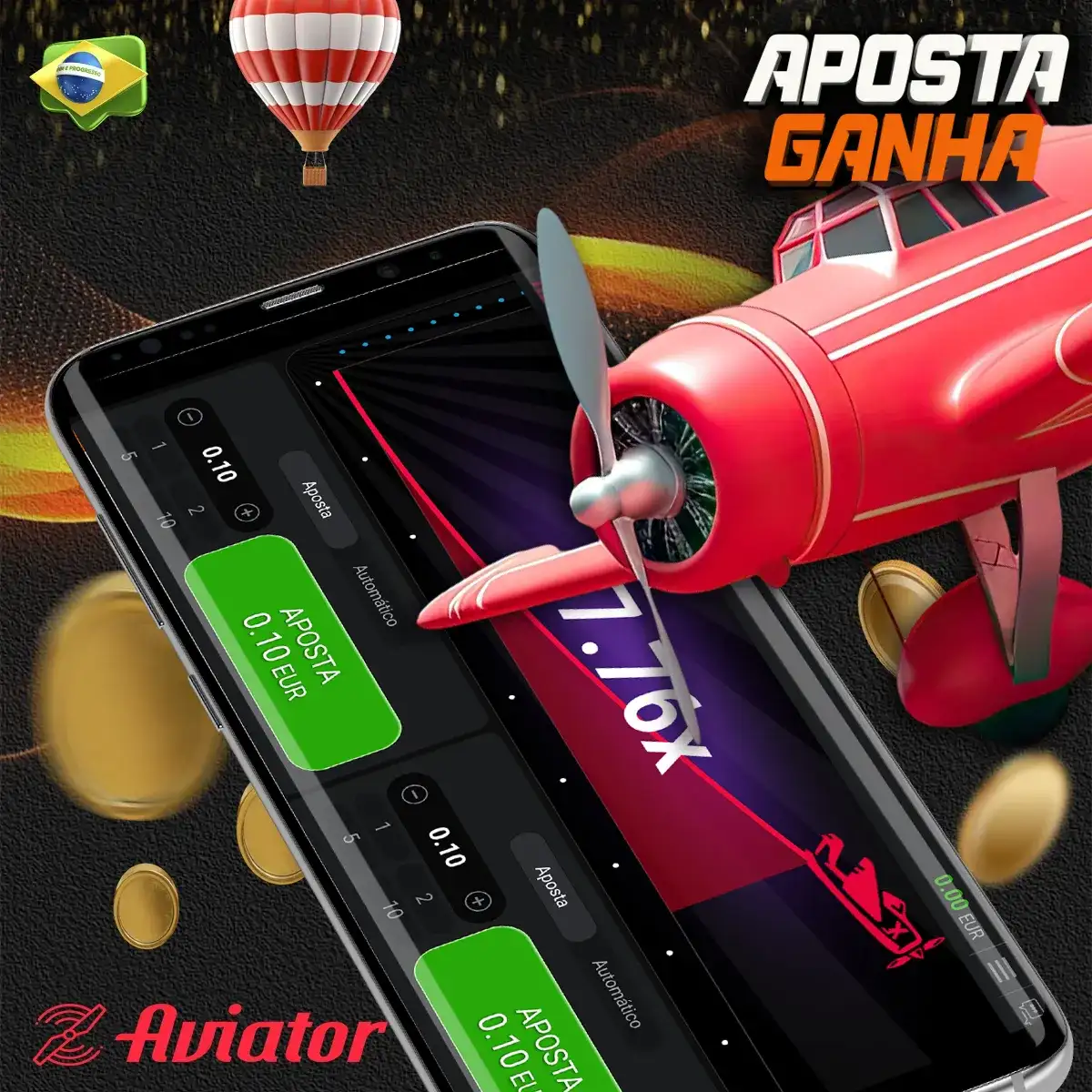 O popular jogo Aviator no Cassino Aposta Ganha app