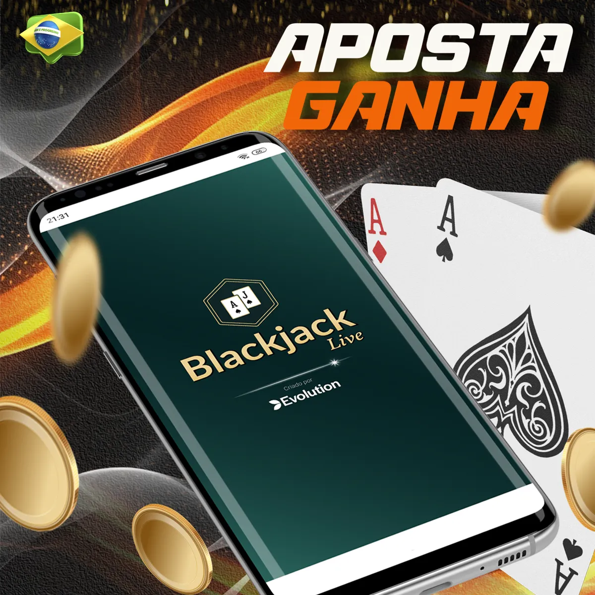 Jogue o clássico Blackjack com várias versões e apostas
